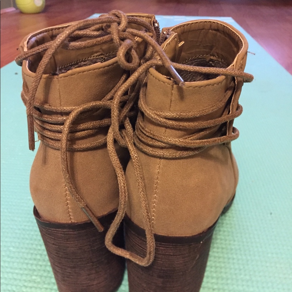 Tan booties - Picture 2 of 2